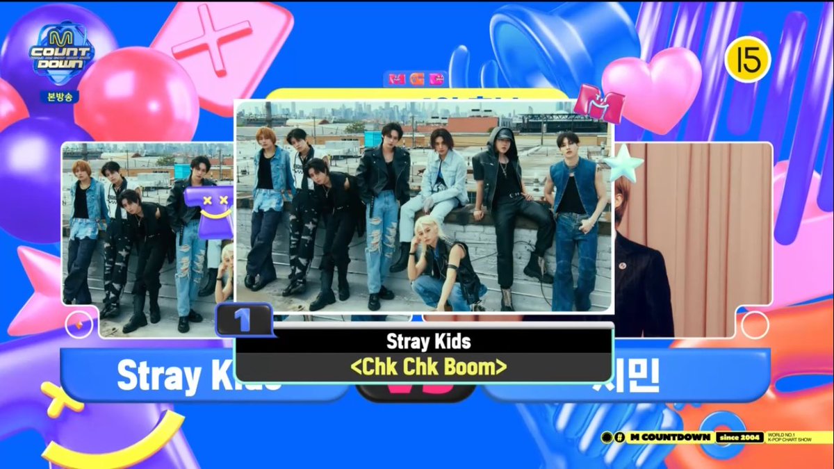 staayiee's tweet photo. CHK CHK BOOM FIRST WIN
#ChkChkBoom1stWin
#StrayKids29thWin
#칙칙붐_엠카1위_완벽조준 https://t.co/WCWrpvU7Y3