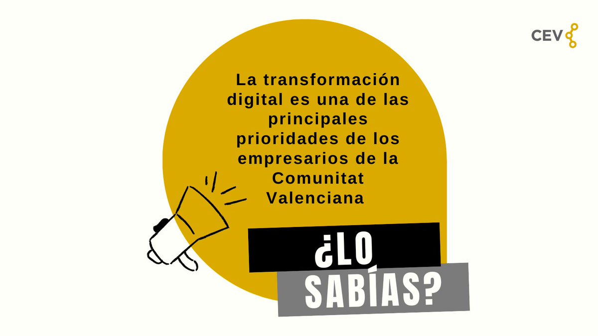 CEV (@cev_cv) on Twitter photo 💡¿Sabes que la transformación digital es una de las principales prioridades de los empresarios de la #ComunitatValenciana?
👉 Consulta los resultados de la encuesta ‘Perspectivas Comunidad Valenciana 2024’, de <a href="/KPMG_ES/">KPMG España</a> en colaboración con #CEV
🧐📎 cev.es/wp-content/upl… 💡¿Sabes que la transformación digital es una de las principales prioridades de los empresarios de la #ComunitatValenciana?
👉 Consulta los resultados de la encuesta ‘Perspectivas Comunidad Valenciana 2024’, de <a href="/KPMG_ES/">KPMG España</a> en colaboración con #CEV
🧐📎 cev.es/wp-content/upl…