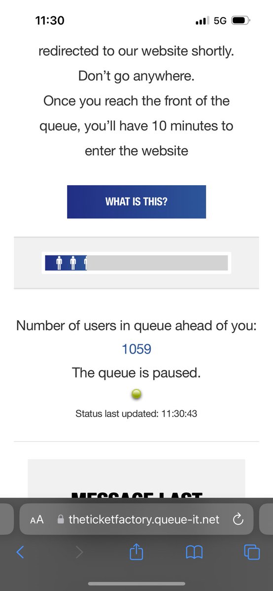 helpmejeffree28's tweet photo. How have I been place 1300 from the start to see Sabrina and yet still here in the queue with it paused an hour and a half later. This is such a shit show I swear to god https://t.co/BtVyW9JfTZ