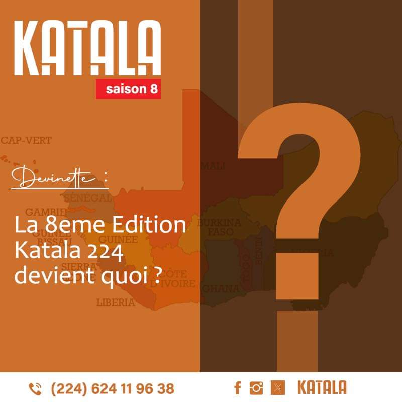 Participez à notre devinette en commentaire et tentez de gagner un billet d'avion pour assister à la cérémonie de couronnement de la 8ème édition des trophées KATALA !