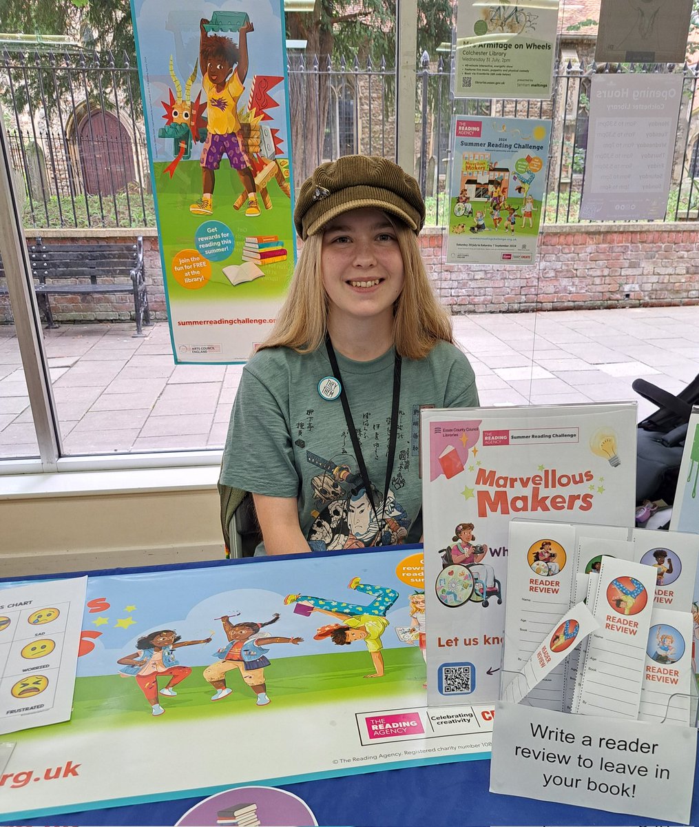 backman_pia's tweet photo. I used to do the Reading Challenge in my local library when I was younger and here I am today, my first day volunteering for it!
It's a fantastic project by @EssexLibraries a great way to get youngsters to read throughout the summer

@readingagency @LSA_training @308atc #library https://t.co/8MTeUit8Xz