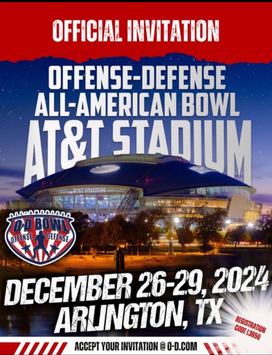 Elisha smalls (@elishasmalls6) on Twitter photo Thank you <a href="/ODFBall/">OffenseπDefense</a> for the invite to the Offense - Defense All - American bowl gameβΌοΈβΌοΈ
<a href="/RidgeViewF_Ball/">Ridge View Football</a> <a href="/RV_FB_Prospects/">πππππ ππππ¬ ππ½ ππ§π€π¨π₯πππ©π¨</a> <a href="/CoachKendall31/">Coach Ryan Kendall</a> <a href="/CoachHowardII/">Derek Howard, II</a> Thank you <a href="/ODFBall/">OffenseπDefense</a> for the invite to the Offense - Defense All - American bowl gameβΌοΈβΌοΈ
<a href="/RidgeViewF_Ball/">Ridge View Football</a> <a href="/RV_FB_Prospects/">πππππ ππππ¬ ππ½ ππ§π€π¨π₯πππ©π¨</a> <a href="/CoachKendall31/">Coach Ryan Kendall</a> <a href="/CoachHowardII/">Derek Howard, II</a>