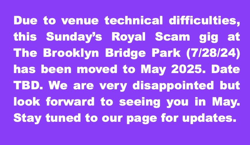 Brooklyn Bridge update….
