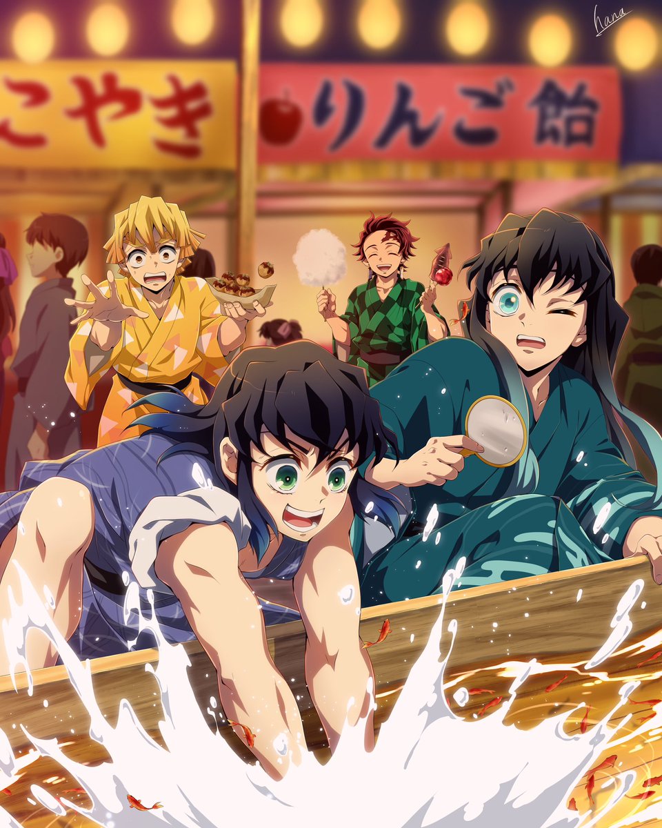 🐗流 金魚すくい🫧