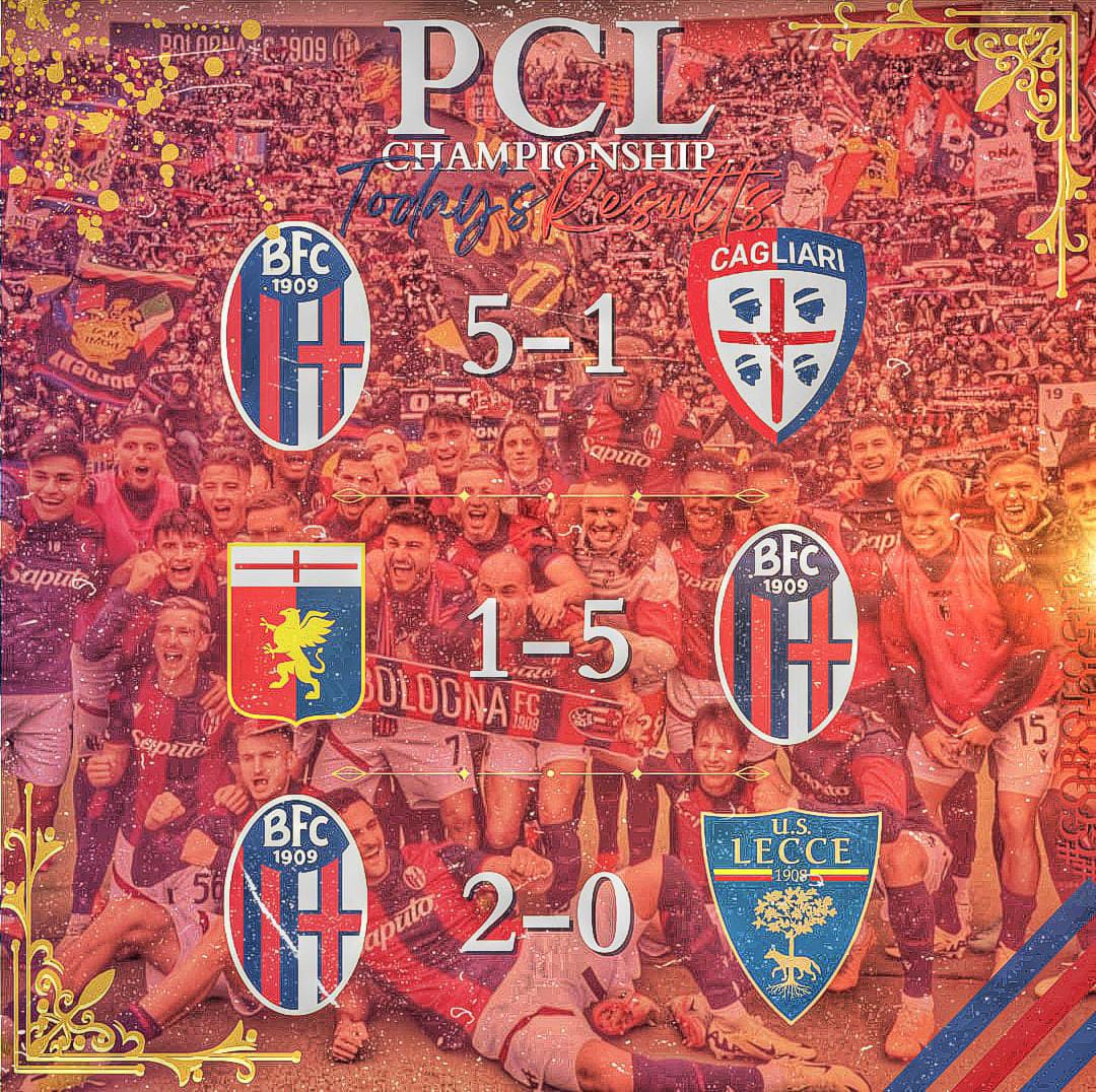 Bologna PCL tweet media