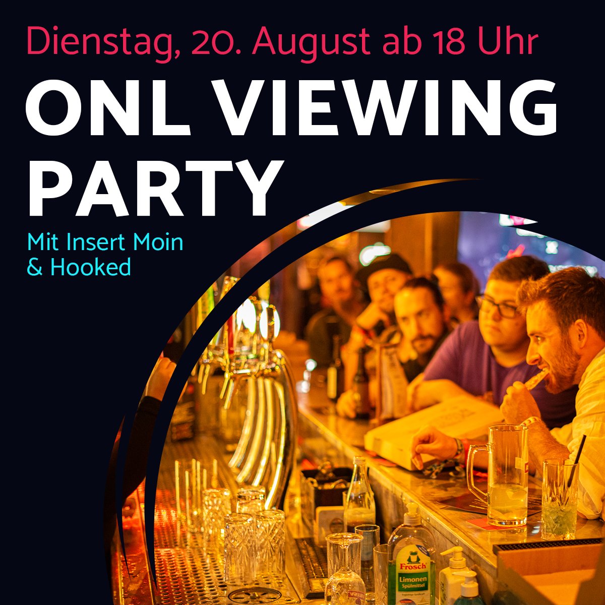 Am Dienstag zeigen wir die Opening Night Live in Kooperation mit Insert Moin und Hooked.

#gaming #esports #bar #koeln #cologne #onl #openingnightlive #insertmoin #hooked #viewingparty