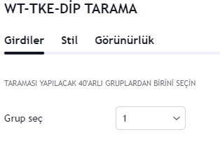 yatirim_analiz_'s tweet photo. Değerli arkadaşlar,

Taramaları nasıl yaparım?

1. İndikatörün ayarlar bölümüne gidin.
2. Girdiler bölümünü açın.
3. Grup seçten 1 den başlamak üzere Özel listeye kadar teker teker tarayın.
4. Tarama yazan yerde çıkan hisseleri indikatör ve grafik üzerinde bakın. https://t.co/WmCloKgqgA