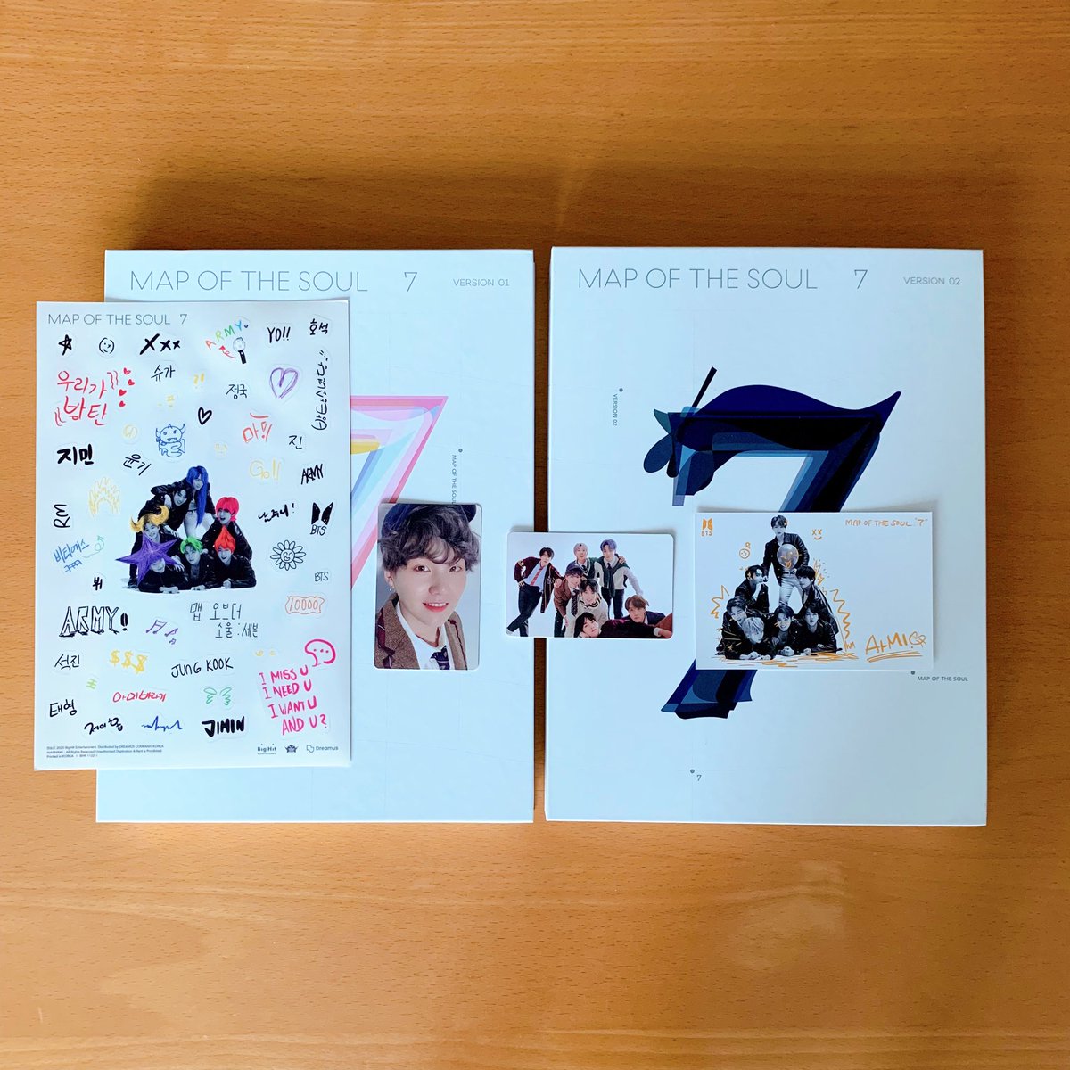 mlyjgh's tweet photo. 방탄소년단 방탄 앨범 <맵더소울>

버전 1, 2 양도합니다
포카 O

ver. 1: 윤기
ver. 2: 단체

1.0

bts bangtan album albums pc photocard poca map the soul yoongi suga group version 1 version 2 방탄 맵솔 슈가 https://t.co/ierRkuz90L