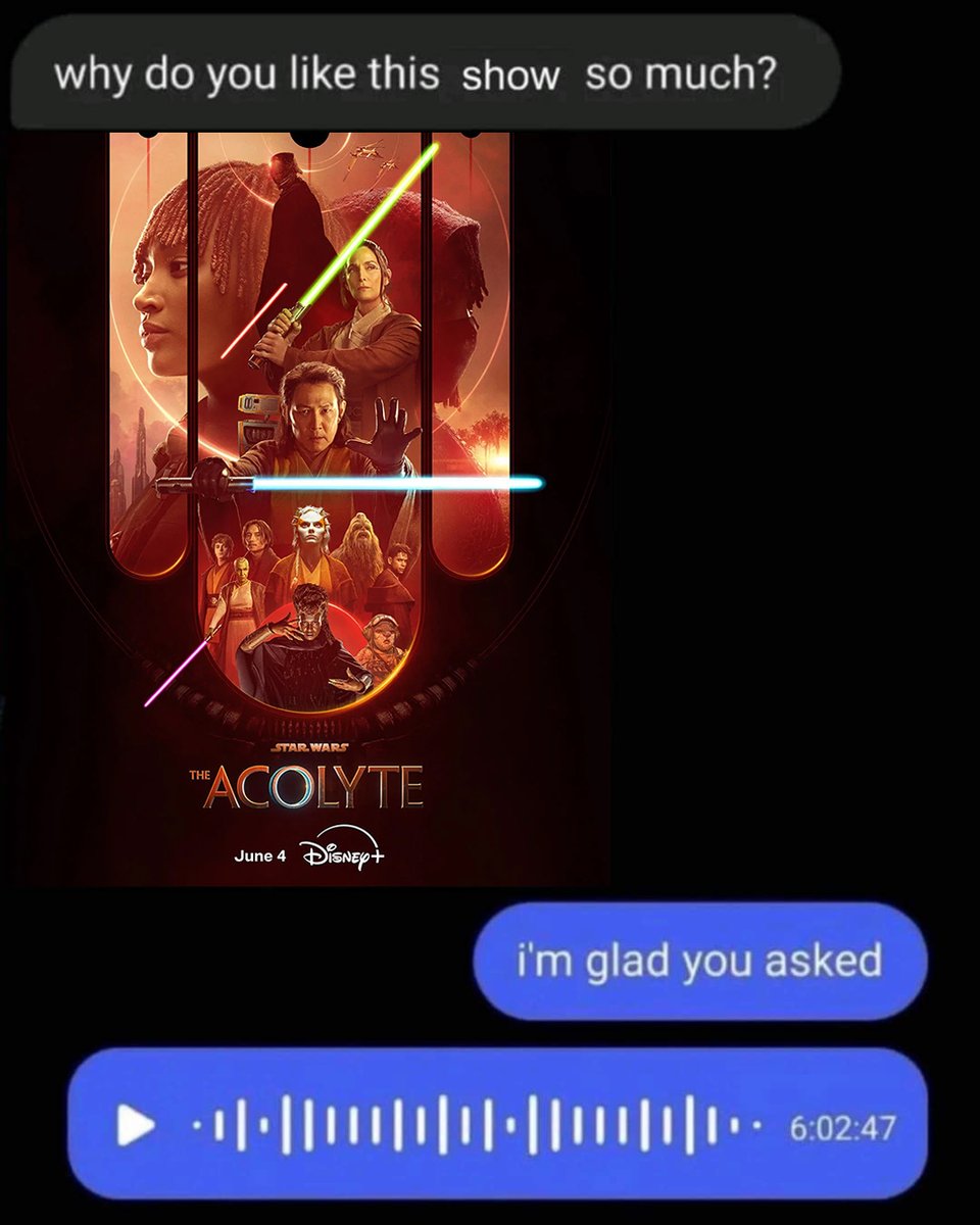 synthdaddy's tweet image. #RenewTheAcolyte #TheAcolyte