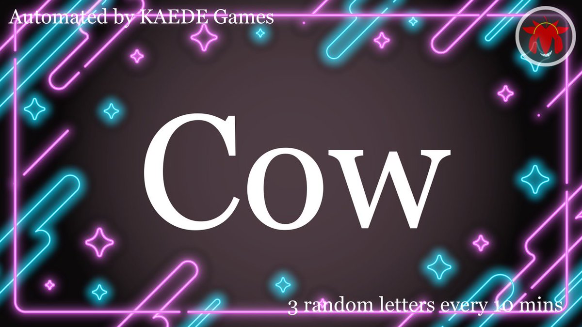 3letter_'s tweet photo. C o w https://t.co/gqHSecny9B