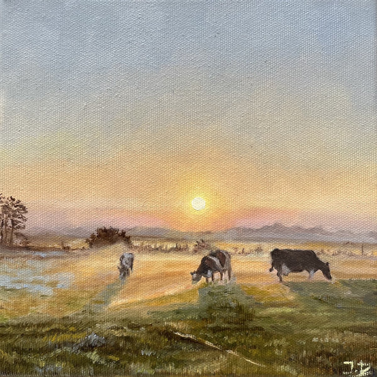 Good morning friends. Happy Thursday.

“Cows in the countryside”
 8/10 ed. 2.7 xtz #NFT 

objkt.com/tokens/KT1FKR4…