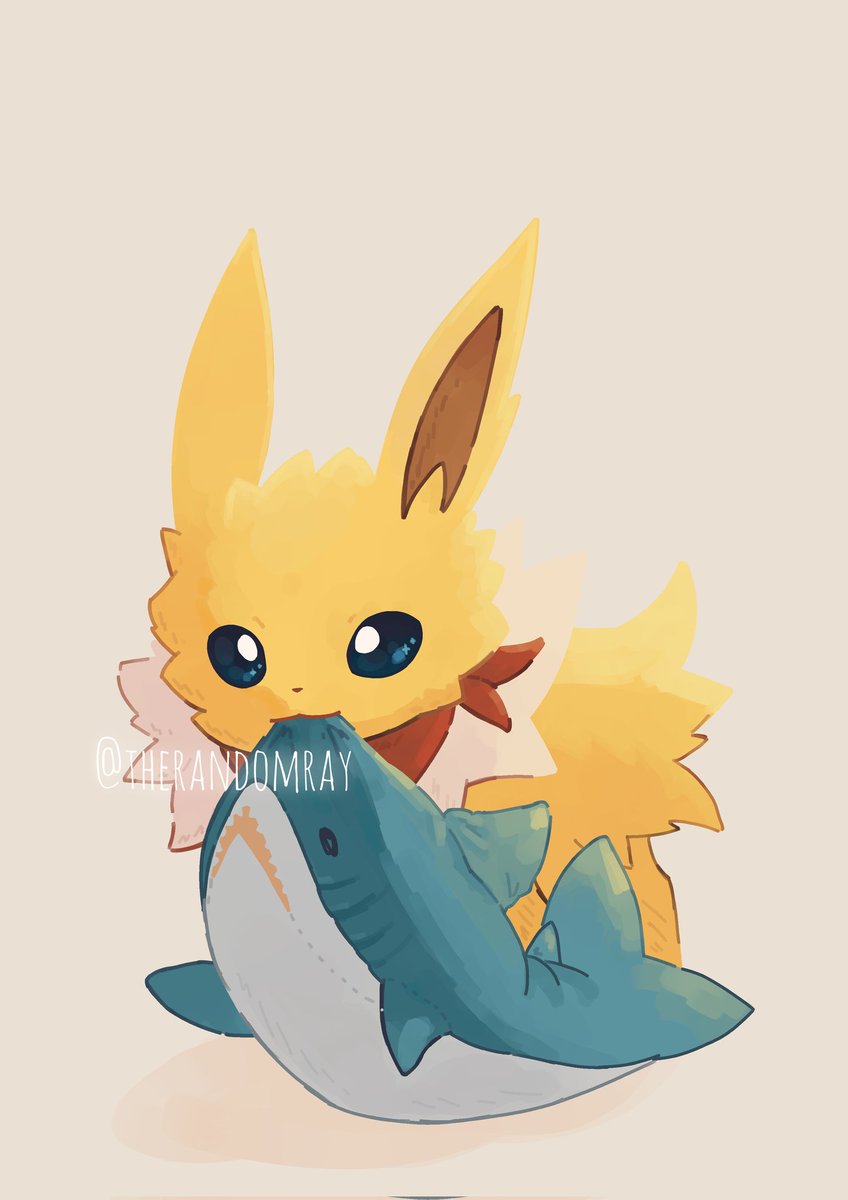 Jolteon from most recent to first drawing