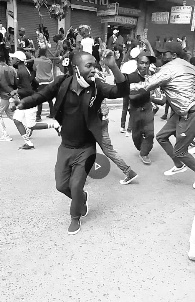 I was on the streets to for people like Joho to get Job? No way