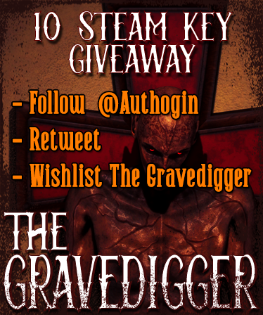 🪦The Gravedigger Launch Giveaway

I will be giving away 10 Steam Keys as The Gravedigger launches on Tuesday! 

To enter:
➡️ Follow me <a href="/Authogin/">AUTHOGIN</a> 
➡️ Retweet this post
➡️ Wishlist The Gravedigger on Steam (optional)

Drawing will be July 30th @ 3:00pm EST. Good luck everyone!