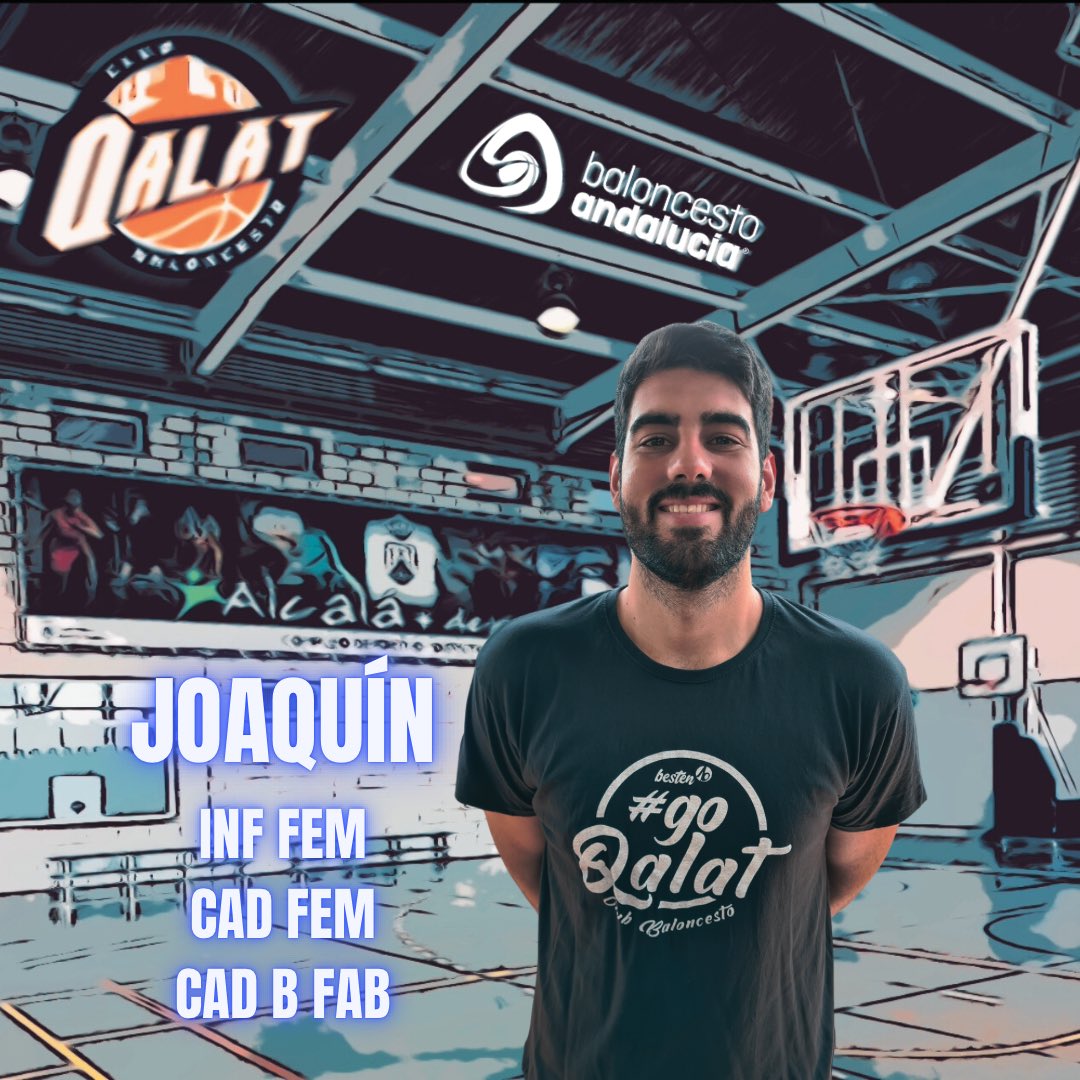 CBQalat's tweet photo. Nuestro queridísimo @quinogf será el responsable de hacer mejorar a nuestros equipos: INF FEM, CAD FEM y CAD B. Muchísima responsabilidad e ilusión ante el reto de hacer crecer a estos equipos federados. ¡Confianza plena CAPITÁN! #goqalat💪🏻💙🏀 https://t.co/XSnSRInId6