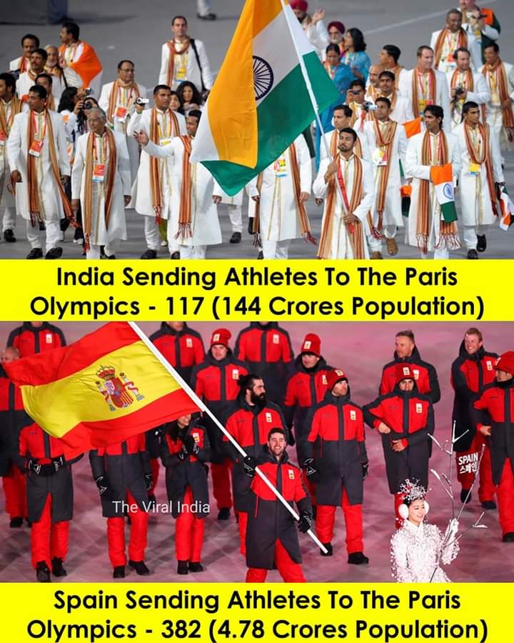 What happened to all that grand speeches by modi media glare etc..will make India no.1 sporting nation 🥺😞