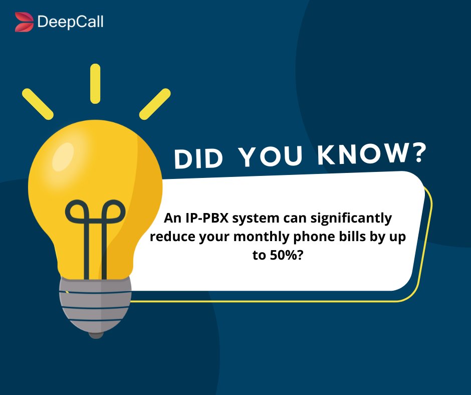 DeepCall_'s tweet photo. Yes, you heard it right!! 

Experience the Deepcall difference with our robust IP-PBX solutions. 
Optimize your business communications and boost your bottom line. 

Contact us today at: https://t.co/6Hl5WnH3GI

#IPPBX #BusinessOptimization #BoostYourBusiness #TechInnovation https://t.co/HXSYboHiFp
