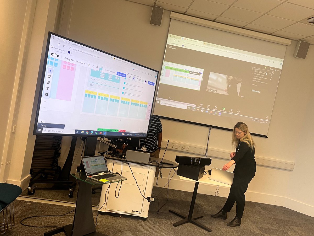 LindsayDewa's tweet image. Had such a good workshop last! We are now into the “define” co-design stage to inform initial ideas about the solution to waiting well for mental health treatment ☺️ Great ideas coming out!
Thanks to @InventionRooms for hosting us! 🤩
@ImperialBRC
#codesign #mentalhealth