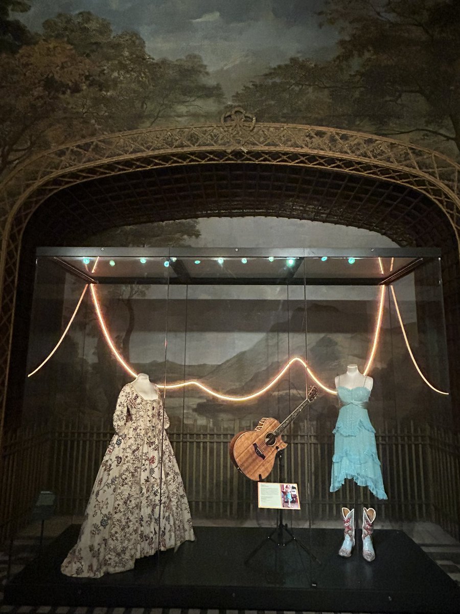 KBaileyCurator's tweet image. Taylor Swift | Songbook Trail @V_and_A opens 27th July - 8 September. Journey across the V&amp;amp;A celebrating @taylorswift13. 13 installations display objects from Taylor Swift archive in dialogue with V&amp;amp;A galleries and collections.@tompiperdesign @garethfrysound 🙏🫶