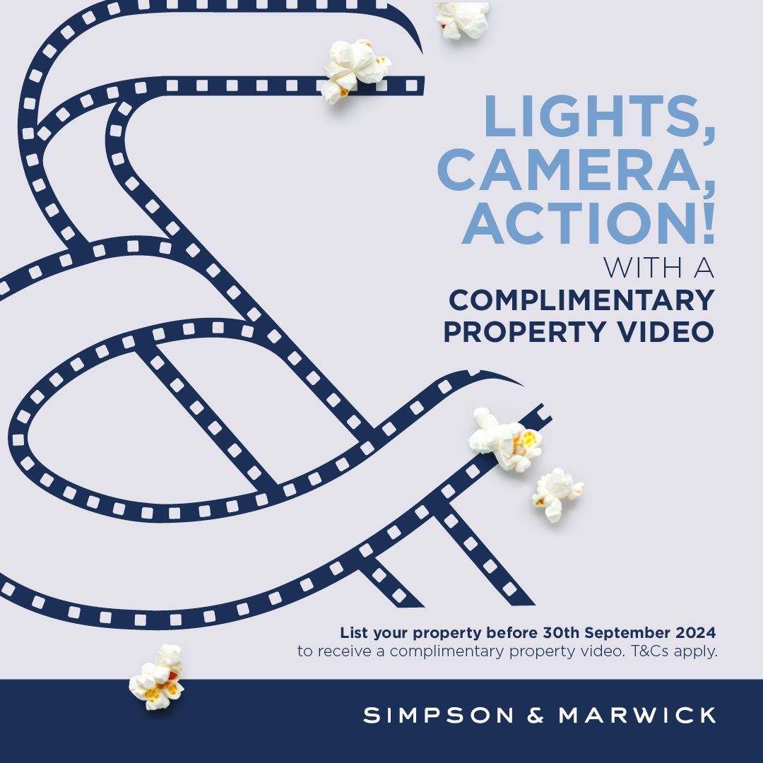 SimpsonMarwick's tweet photo. 🎥 Lights, camera, action!

Receive a complimentary Property Video when you list your property before 30th September.

https://t.co/gBoZsbcqoW https://t.co/w6KA6zGNAk