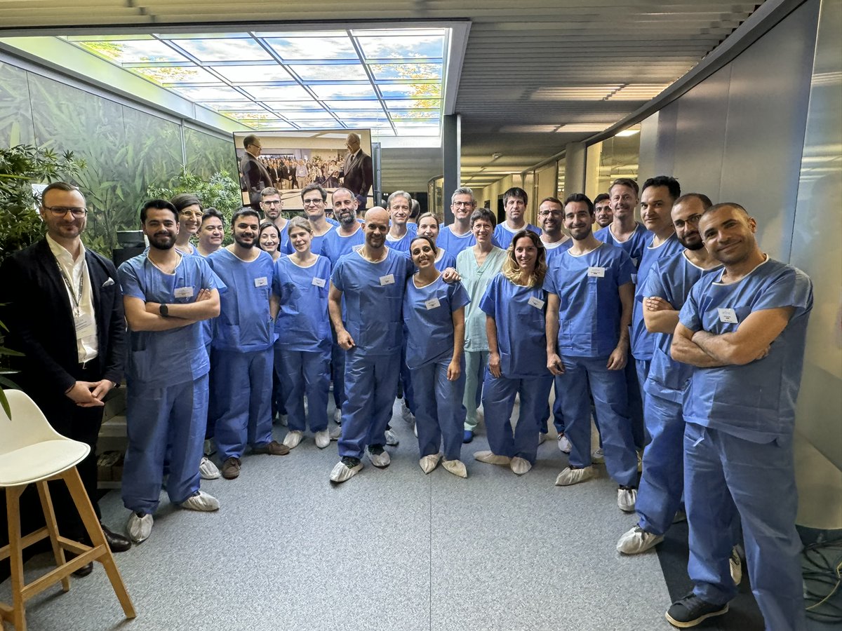 EAES_eu's tweet image. Happy faces from the participants of the #EAES #Intuitive discovery robotics course last week at #IRCAD. Do you want to participate in one of the #roboticscourses as well? Follow us to stay posted or check the website: eaes.eu/discovery-robo…
#EAESFamily