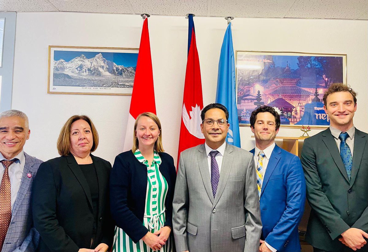 We were happy to talk about addressing food security with peaceful uses of nuclear science and tech at #NPTPrepCom2024 with Ambassador Ram Prasad from Nepal and NDRI.  Nepal is a great partner in #sdpu - More at sustaineddialogue.com