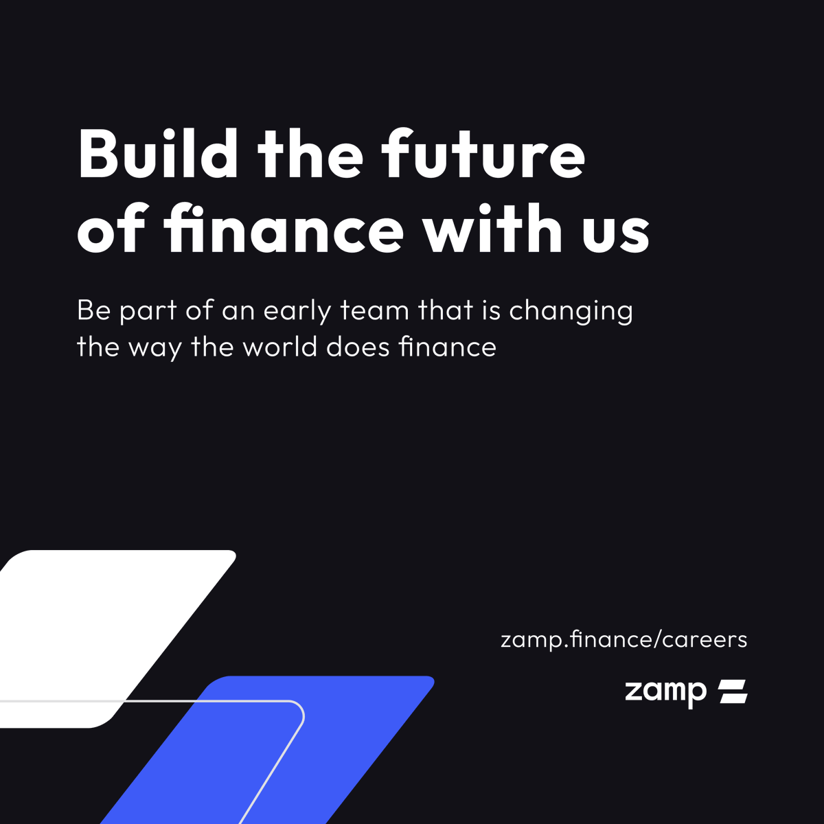 zamp_ai's tweet image. We are on a mission to revolutionize finance! We’re looking for passionate individuals who dream big and are ready to challenge the status quo.
Join us in this journey of changing the way the world does finance!
Find opportunities at zamp.finance/careers
#Fintech #hiring