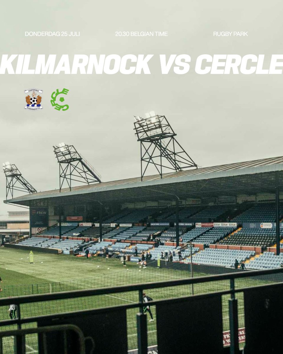 cercleofficial's tweet photo. 𝗠𝗮𝘁𝗰𝗵𝗱𝗮𝘆! We trappen vandaag onze Europese campagne af in Kilmarnock! 🏴󠁧󠁢󠁳󠁣󠁴󠁿

🔝 ➤ Cercle wordt in Schotland gesteund door 1000 meereizende fans. Aan iedereen die onderweg is: een veilige aankomst gewenst! 🟢⚫️ #UEL https://t.co/GWuWvYa0nF