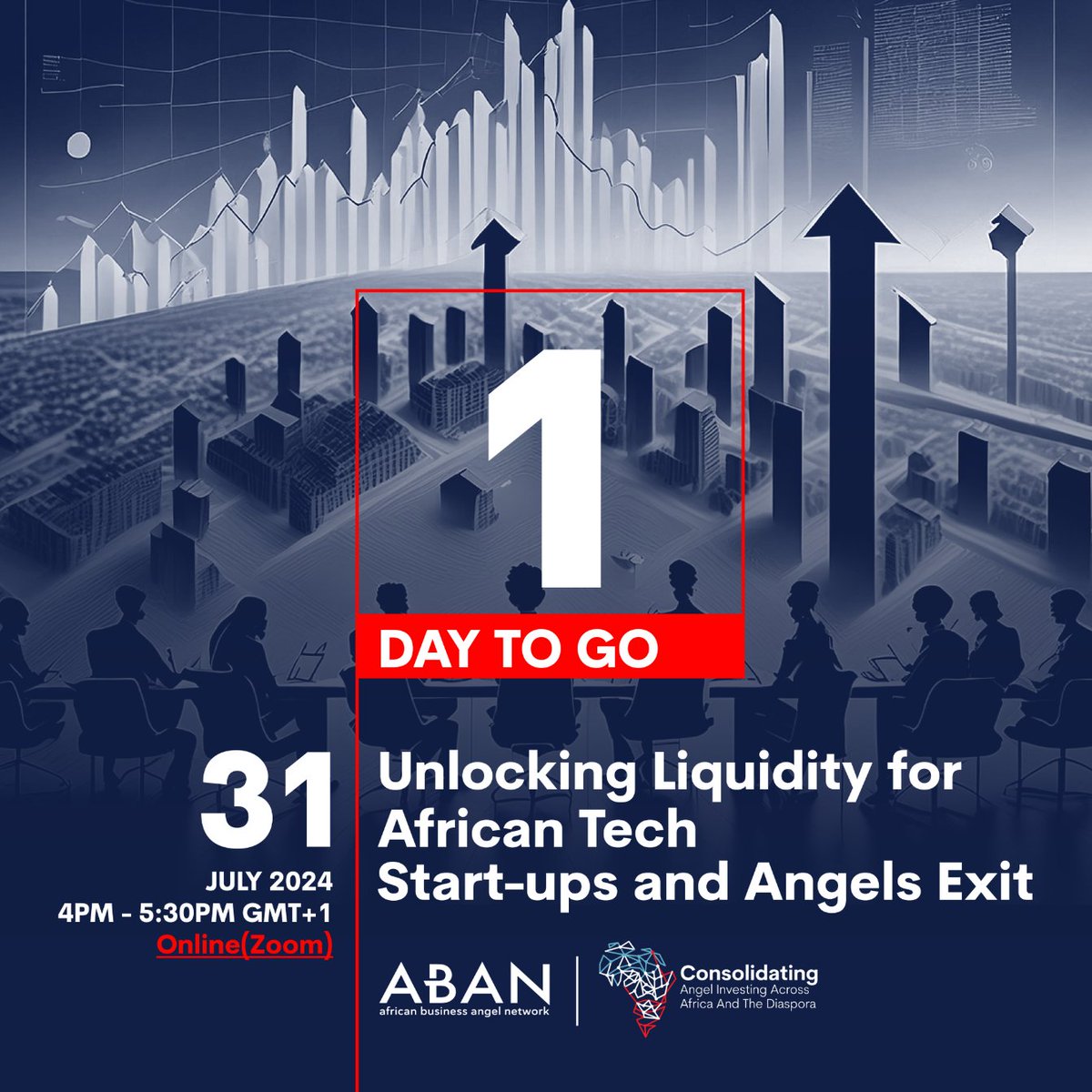 ABAN Angels (@abanangels) on Twitter photo Only 1 day left until the #ABANmasterclass - July Edition! Are you ready to transform your approach to liquidity in African tech? Join us tomorrow as <a href="/Lelemba/">Lelemba C Phiri</a>, <a href="/IsaacEwaleifoh/">Isaac Ewaleifoh</a> and Segun Cole share their invaluable insights.
The registration is still open: bit.ly/3Y4igx5 Only 1 day left until the #ABANmasterclass - July Edition! Are you ready to transform your approach to liquidity in African tech? Join us tomorrow as <a href="/Lelemba/">Lelemba C Phiri</a>, <a href="/IsaacEwaleifoh/">Isaac Ewaleifoh</a> and Segun Cole share their invaluable insights.
The registration is still open: bit.ly/3Y4igx5