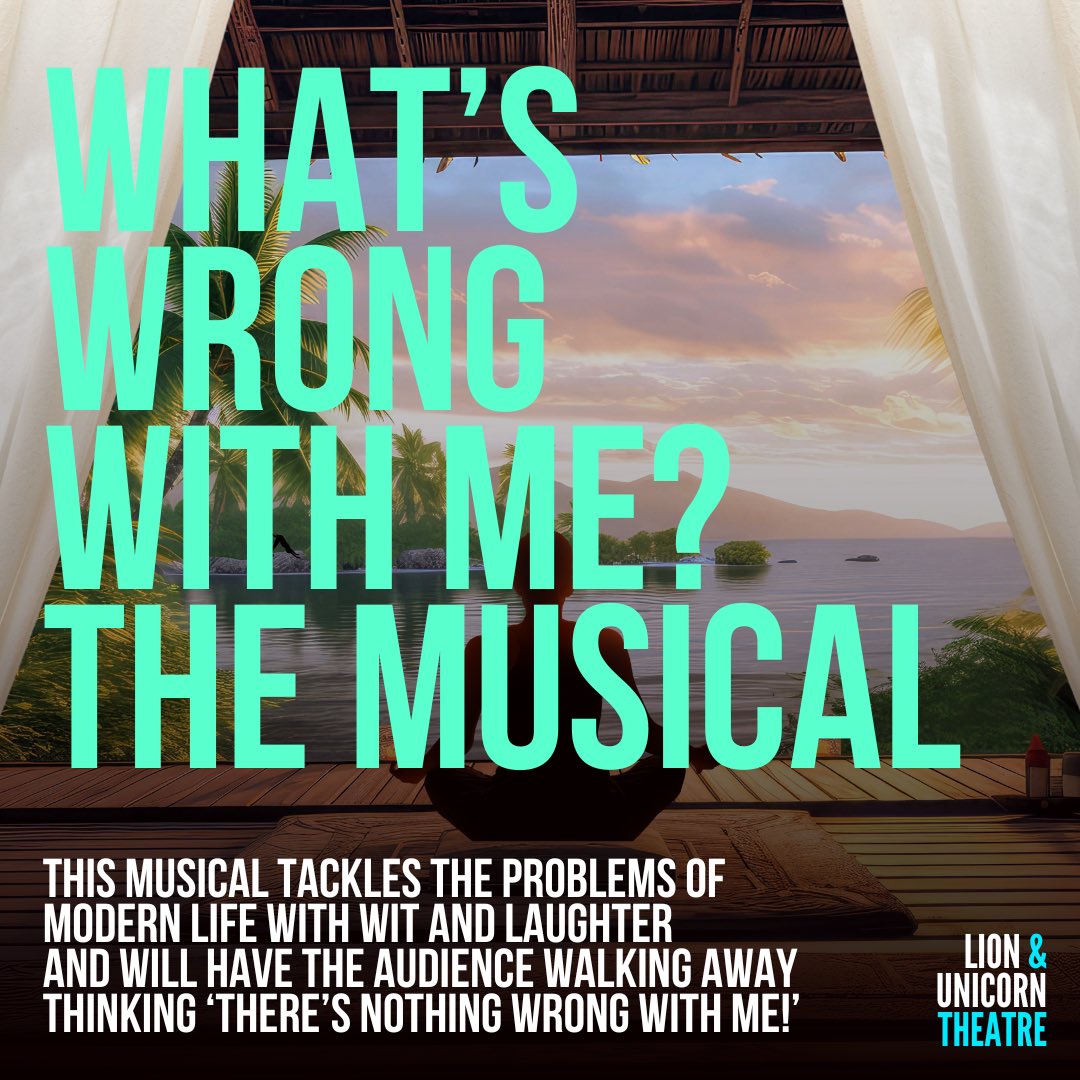 LandUTheatre's tweet photo. You’ve still got chance to catch the brilliant What’s Wrong With Me? The Musical from @JessCopGar - a story set in a wellness retreat that will make you think that maybe we’re alright after all.

🧘‍♀️ Tonight - Sat | 7.30
‼️ Ltd tickets
🎟️ https://t.co/iXhNvYQOTz https://t.co/5M56lnAQvX
