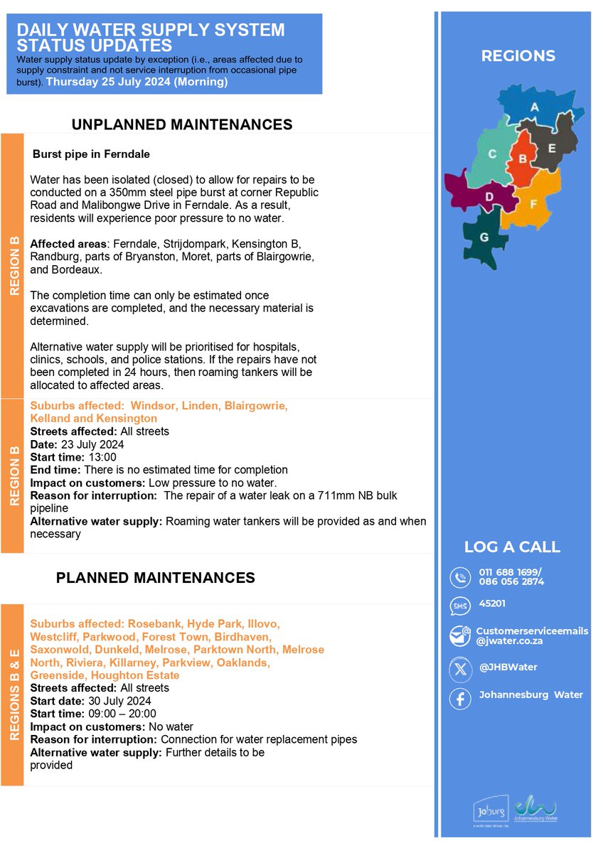 Johannesburg Water tweet media