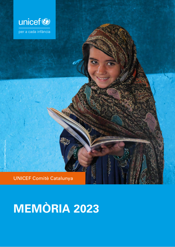 Presentem la Memòria 2023 amb les principals accions i resultats a favor dels #dretsinfants a Catalunya i al 🌍

🔹Més de 55.000 persones sòcies
🔹21 #CentresReferents en #EducacióenDrets
🔹23 #CiutatsAmiguesInfància 
🔹61 Empreses col·laboradores

👉unicef.es/cat/publicacio…