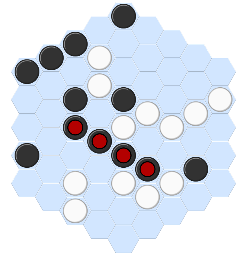 LudiiGames's tweet photo. @MaastrichtU @UCLouvain_be @COSTprogramme @GameTableNet This release includes three new games created using a new automated process called GAVEL (https://t.co/9zRNA97TtR).

You can play online these games: 

- YavaGo (https://t.co/RQGTJ2hlyC)
- Havabu (https://t.co/Bob31v825D)
- HopThrough (https://t.co/9a23t7E6IA) https://t.co/RCjZvagl6C