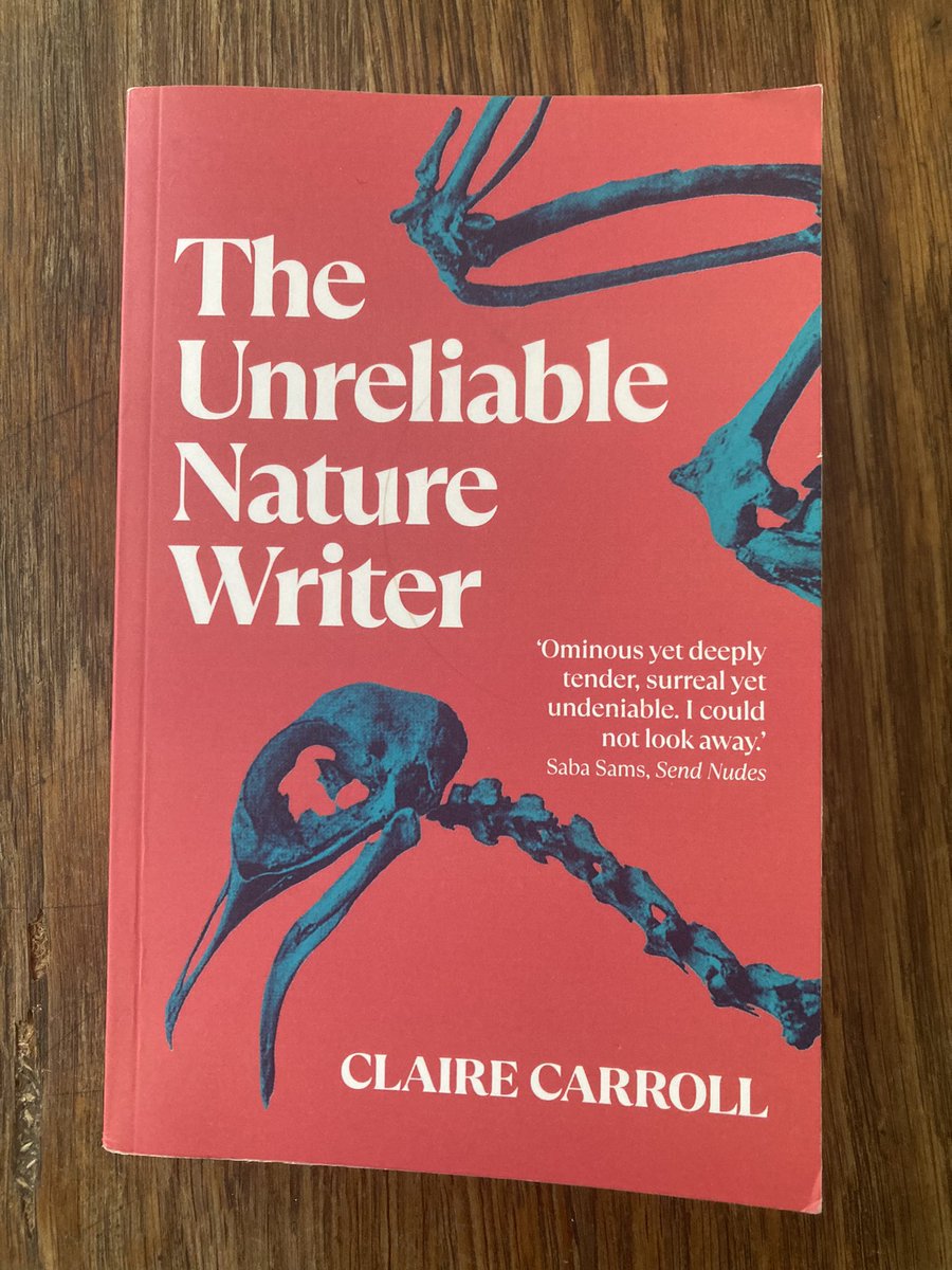 Just finished. Highly recommended. Innovative forms, distinctive voice, odd impulses, unexpected results. Much of it set in a future that is both creepingly familiar and utterly strange. 💥
Congrats to <a href="/C_CRRLL/">🌊🌊</a> <a href="/tomconagh/">Tom Conaghan</a> and <a href="/scratch_books/">Scratch Books</a>