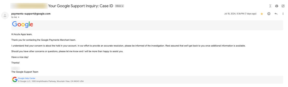 Google Play Developer Account: In-app Purchase Earnings Vanished 😤. Please read till the end.

A week ago, while checking out our earnings in the Google Play Console, a warning appeared mentioning that Your Payments Profile was on hold and asked us to contact the Google Payments