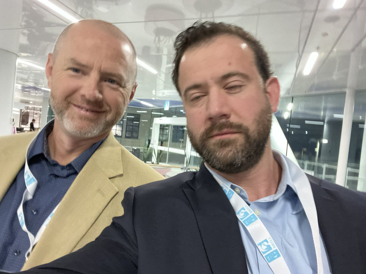 brookins_tim's tweet photo. Thoroughly enjoying @SNTS_org hanging out with pitching legend David Eastman, Jazzy Con, and the illustrious Adam White. And so many enjoyable conversations with so many wonderful people! https://t.co/PtVxhbyoXI