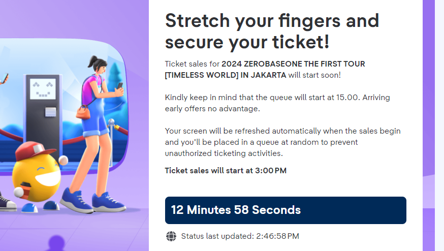 debonamana's tweet photo. mimin lagi deg2an mau war tiket , biasa nge war in orang santai aja , ini demi ketemu hanbin jadi makin deg deg an haha https://t.co/Pfr5TTrK8g