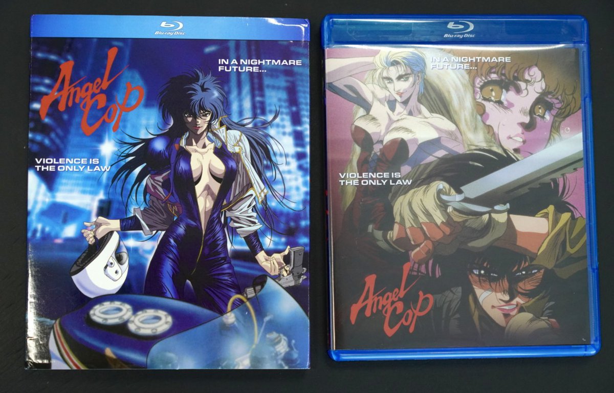 I wanted the Blu-ray of “Angel Cop,” so I bought the US version