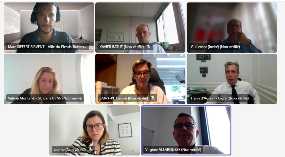 ⚠️ Dernière séance de la #CSNP avant la trêve estivale. La CSNP rendra début septembre un avis sur le projet de certification européenne pour les services de cloud #EUCS et son impact sur les données sensibles #souveraineté #secnumcloud #immunite #sante