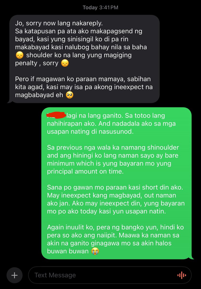 jownuss's tweet photo. Again na nga, inuulit pa? Sorna lol

Anyway, never na ako magpapa-swipe sa CC ko, lalo na malaking halaga tulad ng iPhone 15 Pro Max 256GB, 6 months to pay na pa-6 months ko na ring kinaka-stressan dahil hirap maningil. 

And kelangan ko pa talaga lagi i-explain bat need ko pera? https://t.co/cBBwvSD3fA