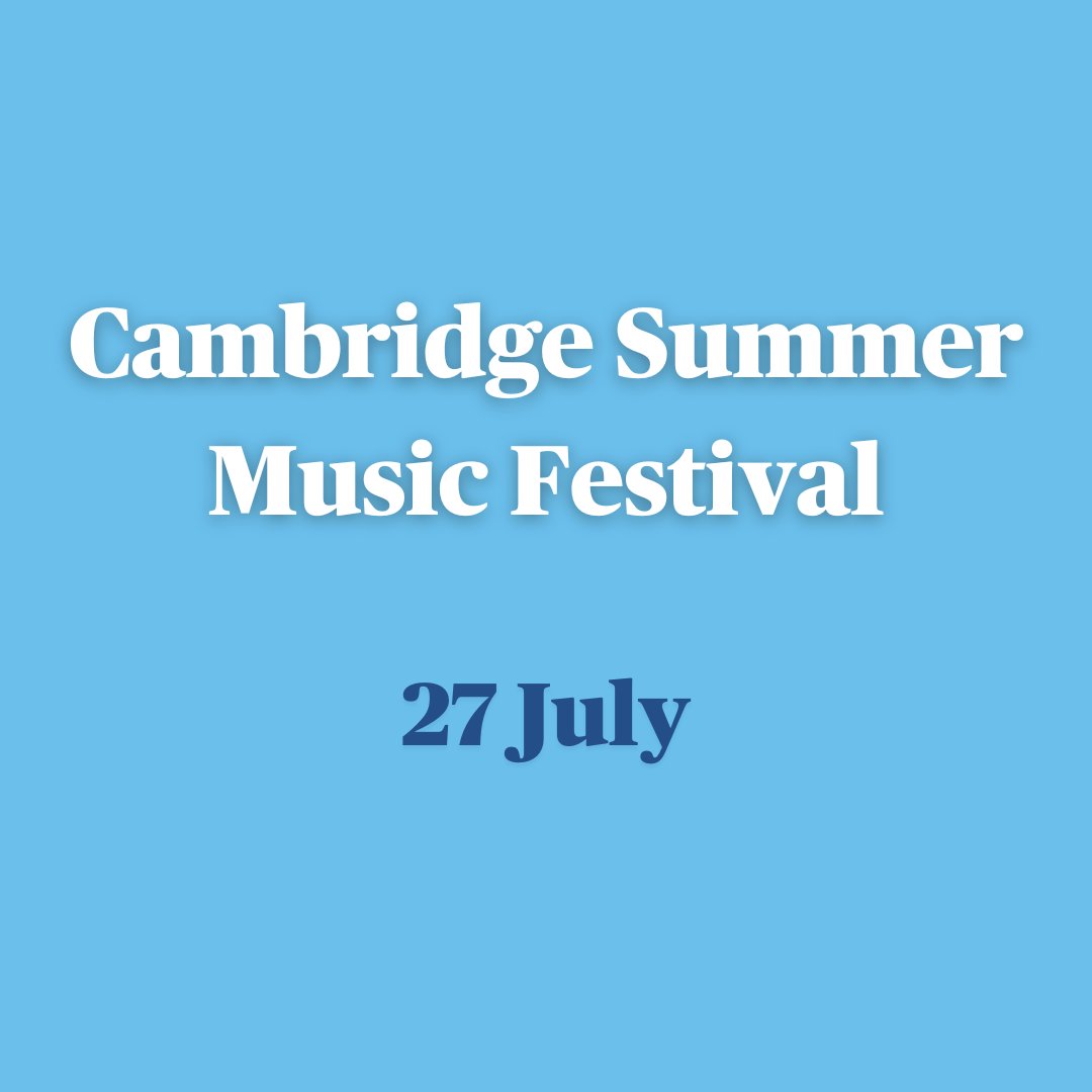 Sat 27 July...

Cambridge Summer Music Festival presents Mozart's Requiem!

A Mozart Celebration culminating in his final masterpiece - the Requiem mass

❗Book Now❗Link Below⬇️
ow.ly/FoGy50SJi6R

 #CambridgeMusicFestival #MozartRequiem #MozartCelebration #ClassicalMusic