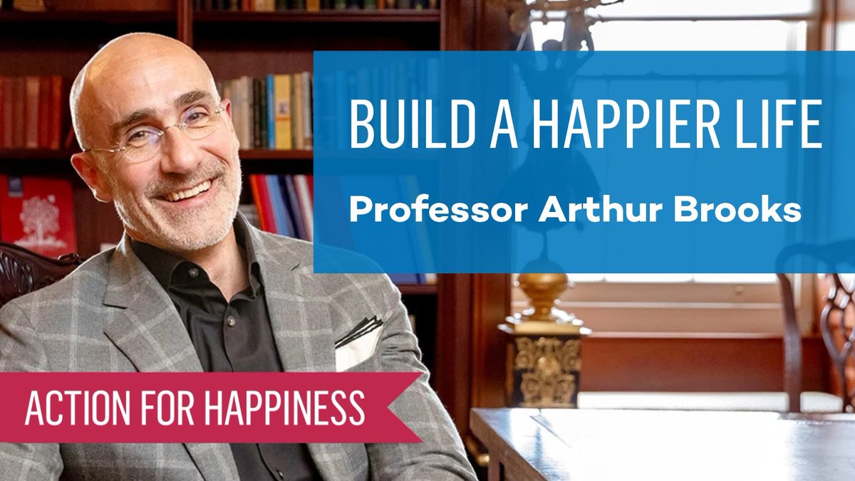 Action for Happiness (@actionhappiness) on Twitter photo "Satisfaction comes not from chasing bigger and bigger things, but paying attention to smaller and smaller things"
Join Arthur Brooks and learn science-based tips for building a happier life, even in challenging times
arthurbrooks.eventbrite.co.uk <a href="/arthurbrooks/">Dr. Arthur Brooks</a> "Satisfaction comes not from chasing bigger and bigger things, but paying attention to smaller and smaller things"
Join Arthur Brooks and learn science-based tips for building a happier life, even in challenging times
arthurbrooks.eventbrite.co.uk <a href="/arthurbrooks/">Dr. Arthur Brooks</a>
