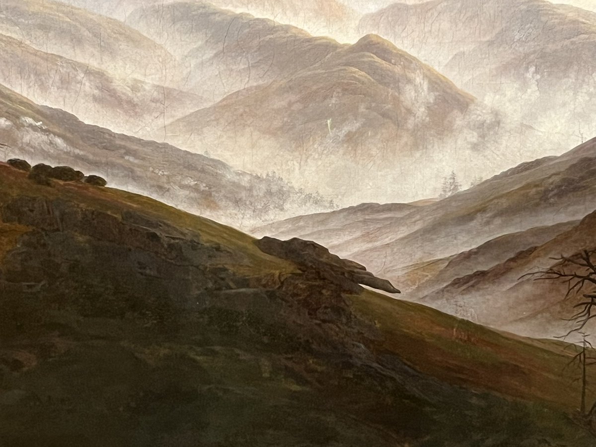 MilovanCavor's tweet photo. Il faut faire 1h30 de queue, mais si vous allez à Berlin, l’exposition Caspar David Friedrich à l’Alte Nationalgalerie est un enchantement 😍 sans aucun doute, le plus grand peintre allemand avec Dürer https://t.co/5wzhxYdVPw