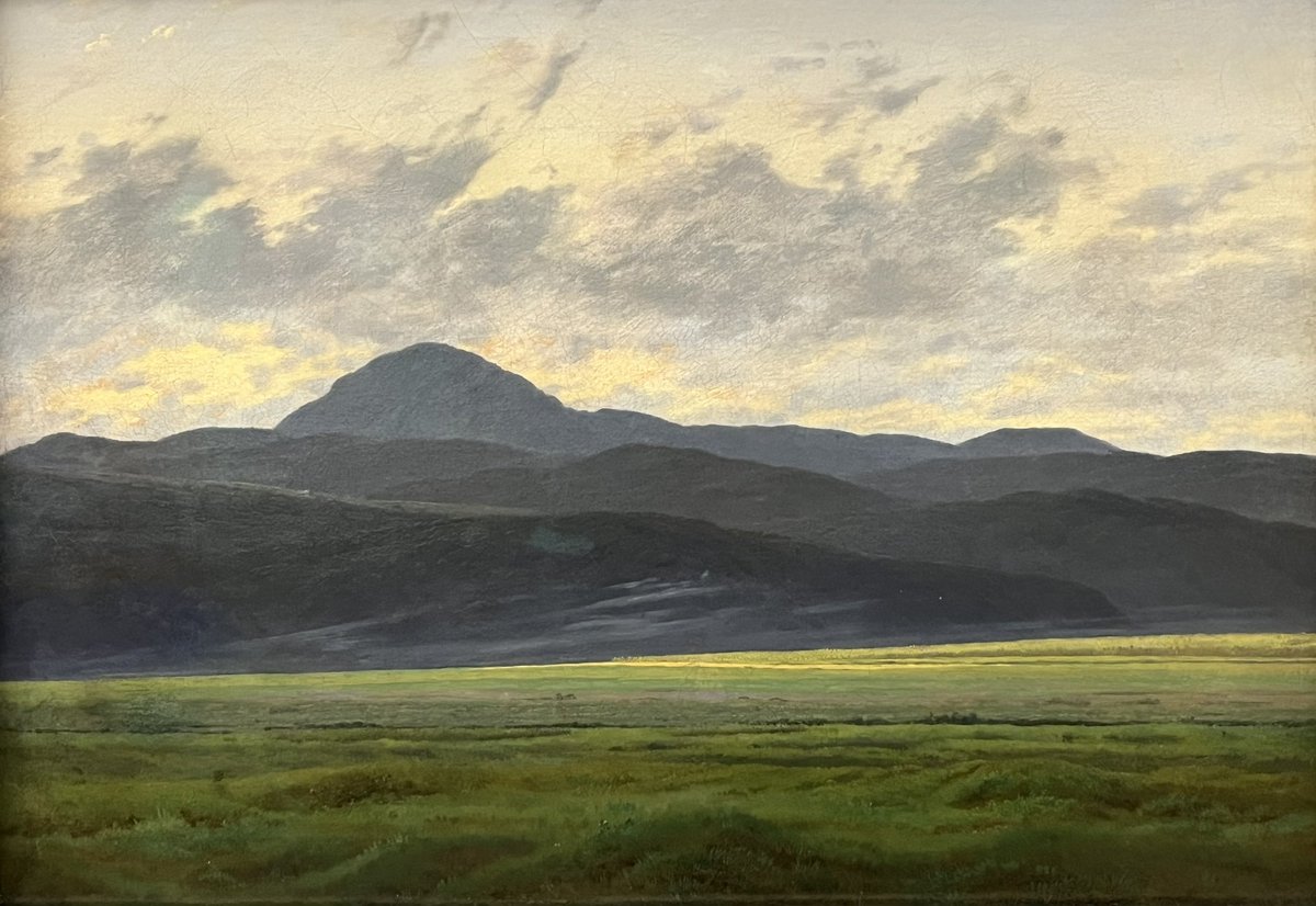 MilovanCavor's tweet photo. Il faut faire 1h30 de queue, mais si vous allez à Berlin, l’exposition Caspar David Friedrich à l’Alte Nationalgalerie est un enchantement 😍 sans aucun doute, le plus grand peintre allemand avec Dürer https://t.co/5wzhxYdVPw