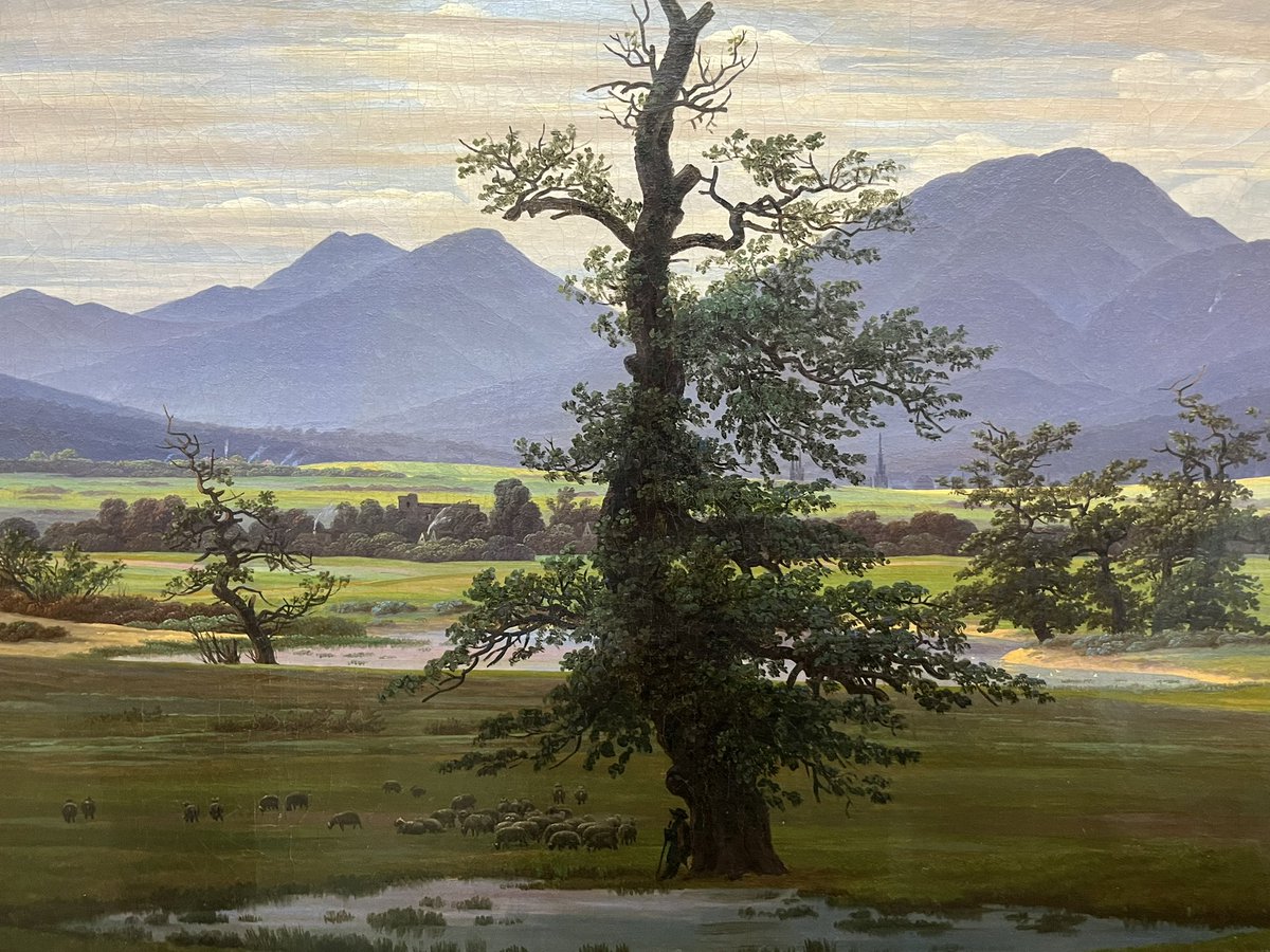 MilovanCavor's tweet photo. Il faut faire 1h30 de queue, mais si vous allez à Berlin, l’exposition Caspar David Friedrich à l’Alte Nationalgalerie est un enchantement 😍 sans aucun doute, le plus grand peintre allemand avec Dürer https://t.co/5wzhxYdVPw