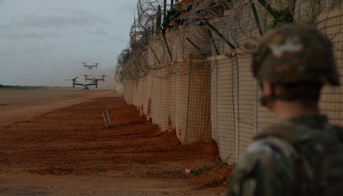 CJTF-HOA conducted a joint training exercise at Kismayo, Somalia july 21, 2024. The exercise focused on crisis response preparedness and security cooperation in the region. #OneTeam #StrongerTogether