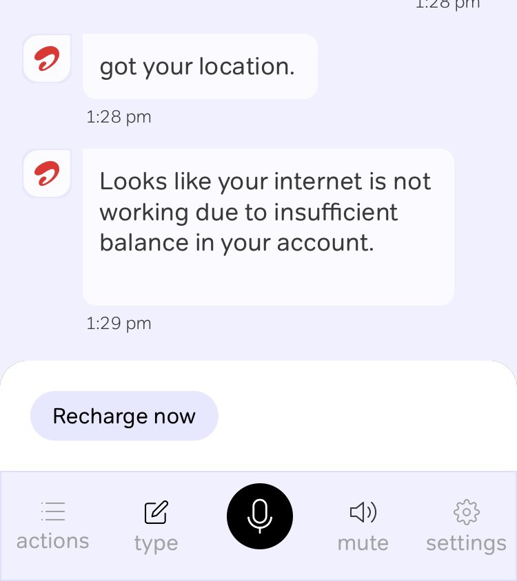 ShambhuSahu's tweet image. This is what happens when you allow cartel formation. Both @airtelindia &amp;amp; @reliancejio offer poor network services. When try to complain, @Airtel_Presence wrongly &amp;amp; each time says your recharge is pending. @TRAI #airtel #Airtel #poornetwork #telecom #mobiletarrifhike #Trending