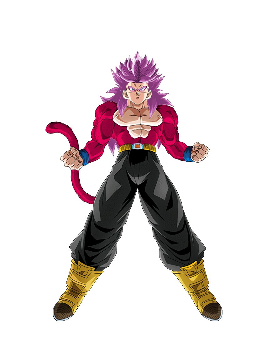 My take on Super Saiyan 4 Trunks