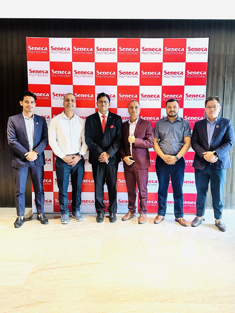 Goreto_'s tweet image. It was a great meet up yesterday with Seneca Polytechnic. Thank you Prashant Srivastava, and the team for your time and efforts to empower us with the latest updates !
Goreto Educational Consultancy
#studyincanada
#Senecapolytechnic
#goretoconsultancy