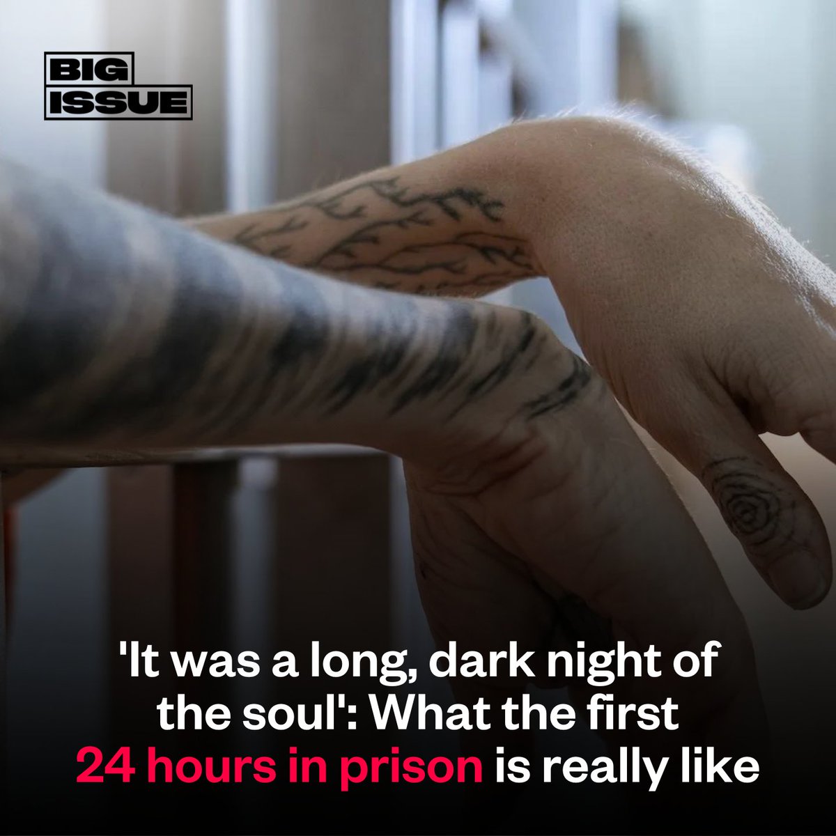 “The door slammed shut behind me and I looked around and thought, is this it? [It was] just me alone, with the noises you never, ever forget.” ✍️

Charity founder &amp; podcast co-host Gary Crooks remembers his first impressions of life in prison.
Read on. ⬇️
bigissue.com/opinion/first-…